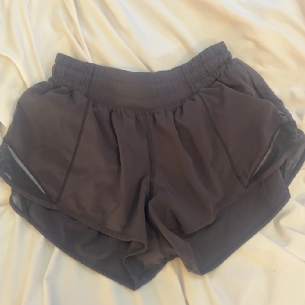 Lululemon Black Low Rise Hotty Hot Shorts